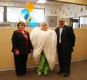 Melinda Cree, DCNWO President, Molly Molar, Mayor of Findlay take a moment at the Opening!